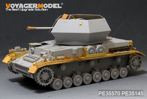 ボイジャーモデル PE35570 1/35 WWIIドイツ IV号対空戦車 オストヴィント(ドラゴン6550)