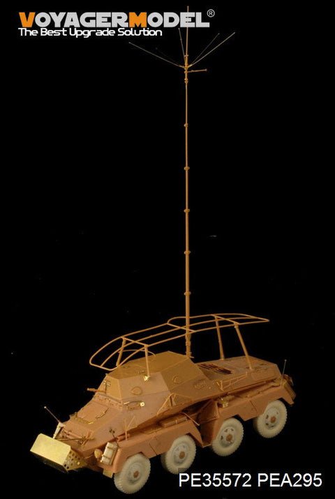 ボイジャーモデル PE35572 1/35 WWIIドイツ Sd.kfz.263 8輪無線車 エッチングセット(AFV35263用)