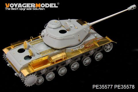 ボイジャーモデル PE35577 1/35 WWIIソビエト KV-85/KV-122 重戦車基本セット(2 in 1)(トランぺッター01570 01569 )