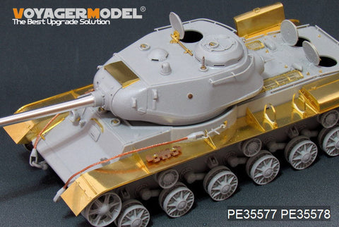 ボイジャーモデル PE35577 1/35 WWIIソビエト KV-85/KV-122 重戦車基本セット(2 in 1)(トランぺッター01570 01569 )