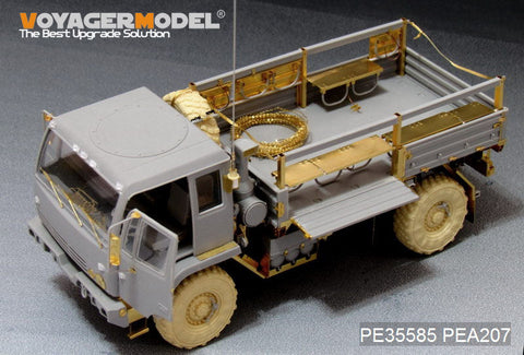 ボイジャーモデル PE35585 1/35 現用アメリカ M1078LMTVトラック エッチング基本セット(トランぺッター01004用)