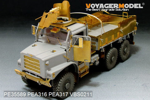 ボイジャーモデル PE35589 1/35 現用アメリカ軍 Mk.23 MTVRトラック エッチング基本セット(トランぺッター01011用)