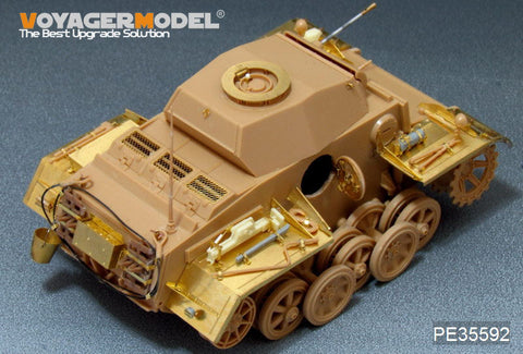 ボイジャーモデル PE35592 1/35 WWIIドイツ II号戦車 J型 (砲身同梱)(ホビーボス83803)