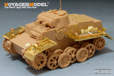 ボイジャーモデル PE35593 1/35 WWIIドイツ I号戦車F型後期型 エッチングセット(ホビーボス83805用)