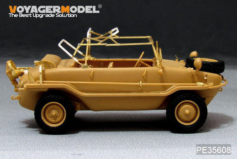 ボイジャーモデル PE35608 1/35 WWIIドイツ シュビムワーゲン TYPE128 エッチングセット(AFVクラブ用)