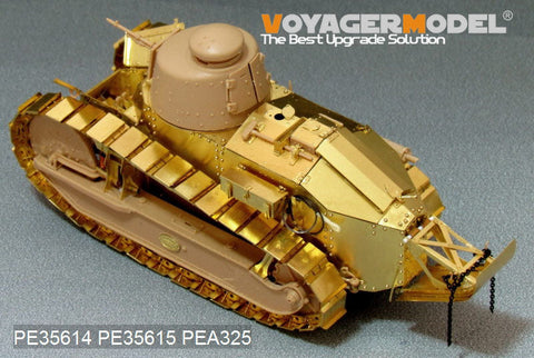 ボイジャーモデル PE35614 1/35 WWI フランスルノーFT-17(鋳造砲塔タイプ)エッチング基本セット(モンモデルTS-008用)