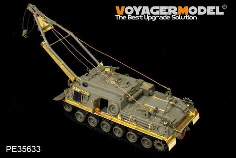 ボイジャーモデル PE35633 1/35 現用ドイツ M88A1G 戦車回収車エッチングセット(AFVクラブAF35S33用)
