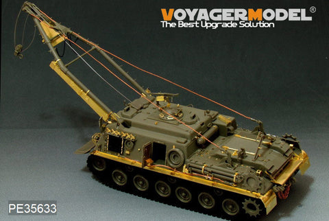 ボイジャーモデル PE35633 1/35 現用ドイツ M88A1G 戦車回収車エッチングセット(AFVクラブAF35S33用)