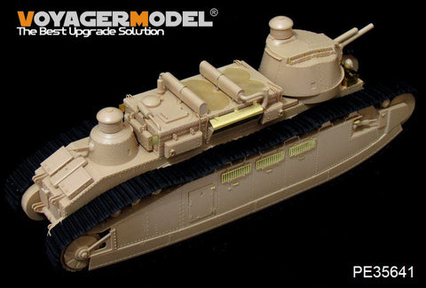 ボイジャーモデル PE35641 1/35 WWI フランス シャール2C超重戦車 エッチングセット(モンモデルTS-009用)