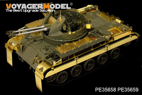 ボイジャーモデル PE35658 1/35 現用ドイツ M42A1ダスター エッチング基本セット(AFV35S66用)