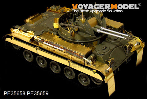 ボイジャーモデル PE35658 1/35 現用ドイツ M42A1ダスター エッチング基本セット(AFV35S66用)