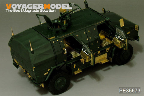 ボイジャーモデル PE35673 1/35 現用ドイツ ATF ディンゴ2 GE A2 PatSi エッチングセット(レベル03233用)