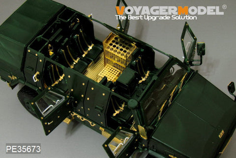 ボイジャーモデル PE35673 1/35 現用ドイツ ATF ディンゴ2 GE A2 PatSi エッチングセット(レベル03233用)