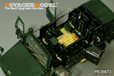 ボイジャーモデル PE35673 1/35 現用ドイツ ATF ディンゴ2 GE A2 PatSi エッチングセット(レベル03233用)