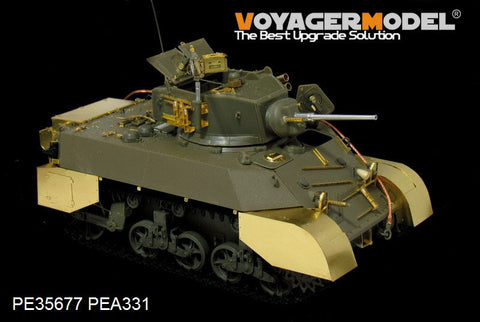 ボイジャーモデル PE35677 1/35 WWIIアメリカ M3A3軽戦車 エッチングセット(AFV AF35053用)
