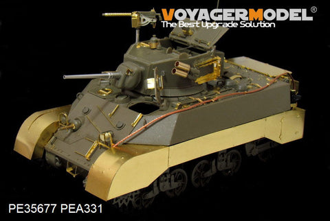 ボイジャーモデル PE35677 1/35 WWIIアメリカ M3A3軽戦車 エッチングセット(AFV AF35053用)