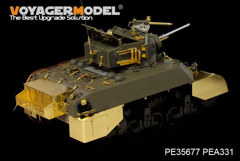 ボイジャーモデル PE35677 1/35 WWIIアメリカ M3A3軽戦車 エッチングセット(AFV AF35053用)