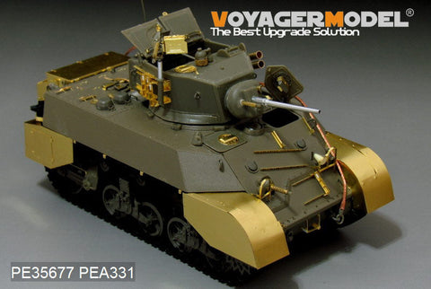 ボイジャーモデル PE35677 1/35 WWIIアメリカ M3A3軽戦車 エッチングセット(AFV AF35053用)