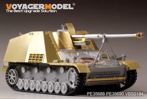 ボイジャーモデル PE35689 1/35 WWIIドイツ Sd.Kfz.164 ナースホルン エッチングセット(ドラゴン6387用)