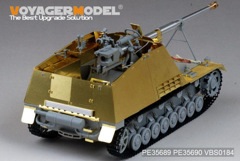 ボイジャーモデル PE35689 1/35 WWIIドイツ Sd.Kfz.164 ナースホルン エッチングセット(ドラゴン6387用)