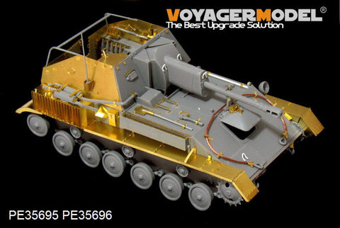 ボイジャーモデル PE35695 1/35 WWIIロシア SU-76自走砲基本セット(ミニアート35053)