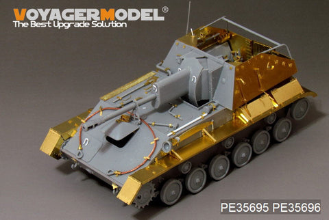 ボイジャーモデル PE35695 1/35 WWIIロシア SU-76自走砲基本セット(ミニアート35053)