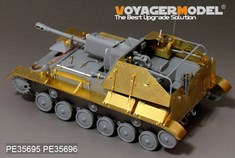 ボイジャーモデル PE35695 1/35 WWIIロシア SU-76自走砲基本セット(ミニアート35053)