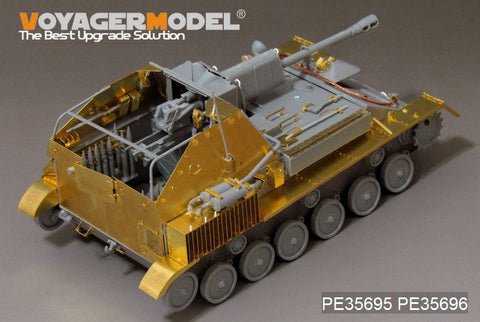 ボイジャーモデル PE35695 1/35 WWIIロシア SU-76自走砲基本セット(ミニアート35053)