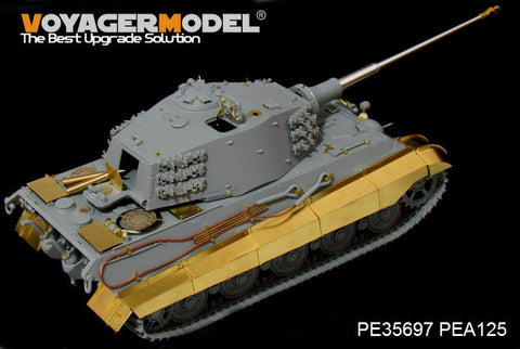 ボイジャーモデル PE35697 1/35 WWIIドイツ キングタイガー 最後期型エッチングセット(タミヤ、ドラゴン、アカデミー用)