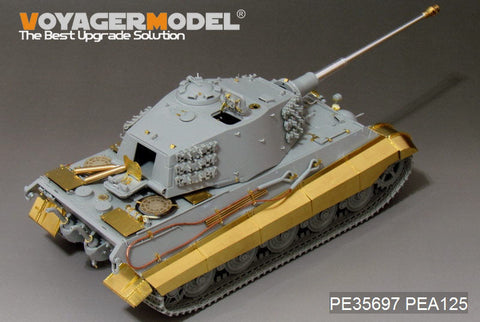 ボイジャーモデル PE35697 1/35 WWIIドイツ キングタイガー 最後期型エッチングセット(タミヤ、ドラゴン、アカデミー用)