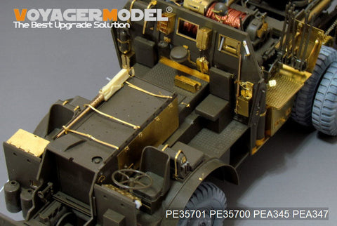 ボイジャーモデル PE35701 1/35 WWIIアメリカ M26 ドラゴンワゴン戦車運搬車 トラクター内装 エッチングセット(タミヤ35230/35244用)