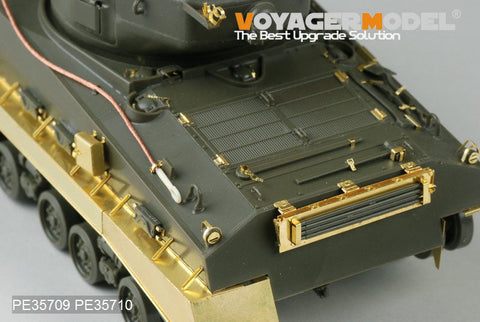 ボイジャーモデル PE35709 1/35 WWIIアメリカ M4A3E8 シャーマン イージーエイト エッチング基本セット(タミヤ25175/アスカ用)