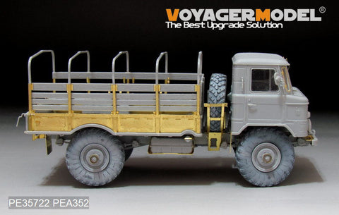 ボイジャーモデル PE35722 1/35 現用ロシア GAZ-66 カーゴトラック エッチング基本セット(トランぺッター01016用)