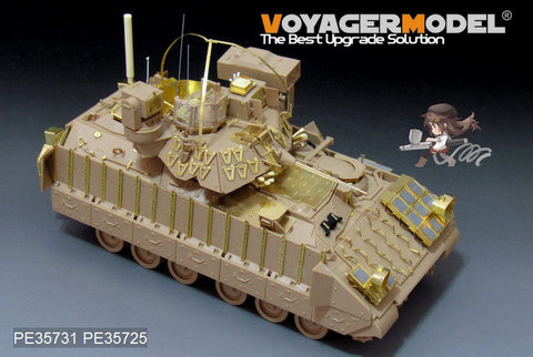 ボイジャーモデル PE35731 1/35 現用アメリカ M3A3ブラッドレー歩兵戦闘車 ・BUSK III エッチング基本セット(オロチ IM001/002用)