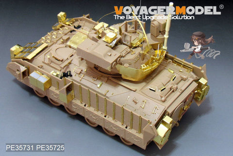 ボイジャーモデル PE35731 1/35 現用アメリカ M3A3ブラッドレー歩兵戦闘車 ・BUSK III エッチング基本セット(オロチ IM001/002用)