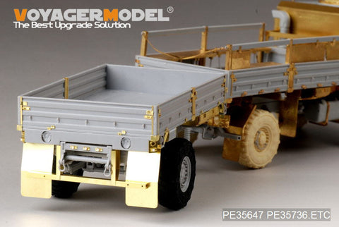 ボイジャーモデル PE35736 1/35 現用アメリカ M1082 LMTVT トレーラー エッチングセット(トランぺッター01010用)