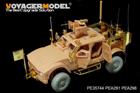 ボイジャーモデル PE35744 1/35 現用アメリカ M-ATV MRAP クロウズII銃塔付き エッチングセット(パンダ 35007用)