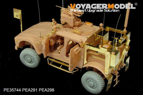 ボイジャーモデル PE35744 1/35 現用アメリカ M-ATV MRAP クロウズII銃塔付き エッチングセット(パンダ 35007用)