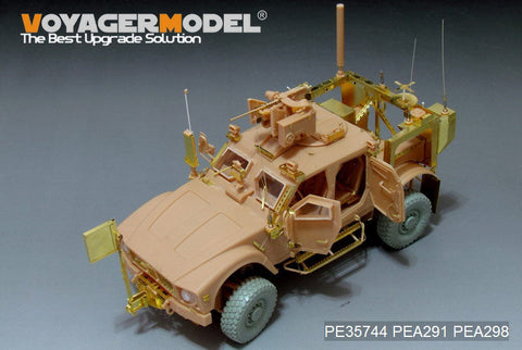 ボイジャーモデル PE35744 1/35 現用アメリカ M-ATV MRAP クロウズII銃塔付き エッチングセット(パンダ 35007用)