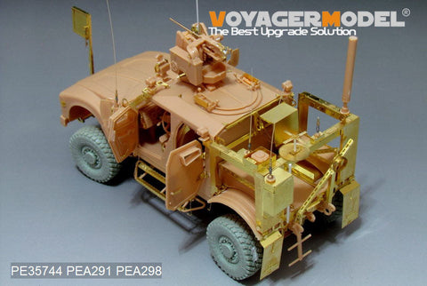 ボイジャーモデル PE35744 1/35 現用アメリカ M-ATV MRAP クロウズII銃塔付き エッチングセット(パンダ 35007用)