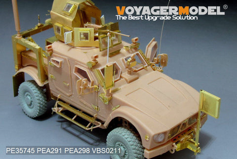 ボイジャーモデル PE35745 1/35 現用アメリカ M-ATV MRAP エッチングセット(パンダ 35001用)
