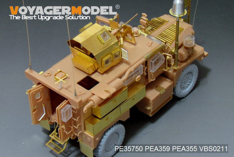 ボイジャーモデル PE35750 1/35 現用アメリカ クーガー 4X4 MRAP エッチングセット(パンダホビー PH35003用)