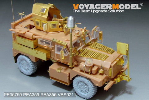 ボイジャーモデル PE35750 1/35 現用アメリカ クーガー 4X4 MRAP エッチングセット(パンダホビー PH35003用)