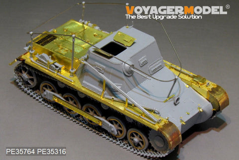 ボイジャーモデル PE35764 1/35 WWIIドイツ I号指揮戦車 エッチング基本セット(ドラゴン6218/6587用)