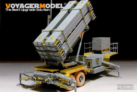 ボイジャーモデル PE35802 1/35 現用アメリカ MIM-104F パトリオット SAM PAC-3 M901発射機 エッチング基本セット(ドラゴン3563用)
