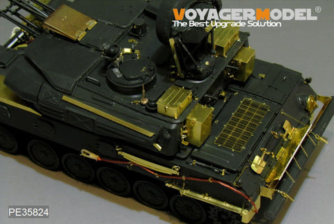 ボイジャーモデル PE35824 1/35 現用ロシア ZSU-23-4 シルカ エッチング基本セット(モンモデル TS-023)