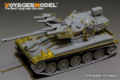 ボイジャーモデル PE35825 1/35 現用フランス AMX-13/75 軽戦車 ・SS-11 対戦車ミサイル エッチング基本セット(タコム2038用)