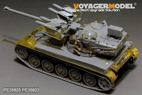 ボイジャーモデル PE35825 1/35 現用フランス AMX-13/75 軽戦車 ・SS-11 対戦車ミサイル エッチング基本セット(タコム2038用)