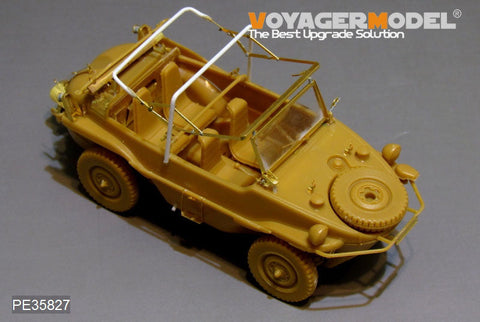 ボイジャーモデル PE35827 1/35 WWIIドイツ シュビムワーゲン Type166 エッチングセット(ヒーロー35001・タミヤ用)