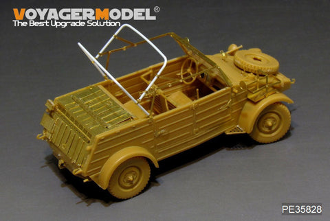 ボイジャーモデル PE35828 1/35 WWIIドイツ キューベルワーゲン Type82 エッチングセット(ヒーロー35002用)